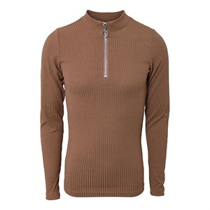 HOUNd - Basic Zip Top, Creme